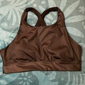 Large Black Fabletic Sport Bra